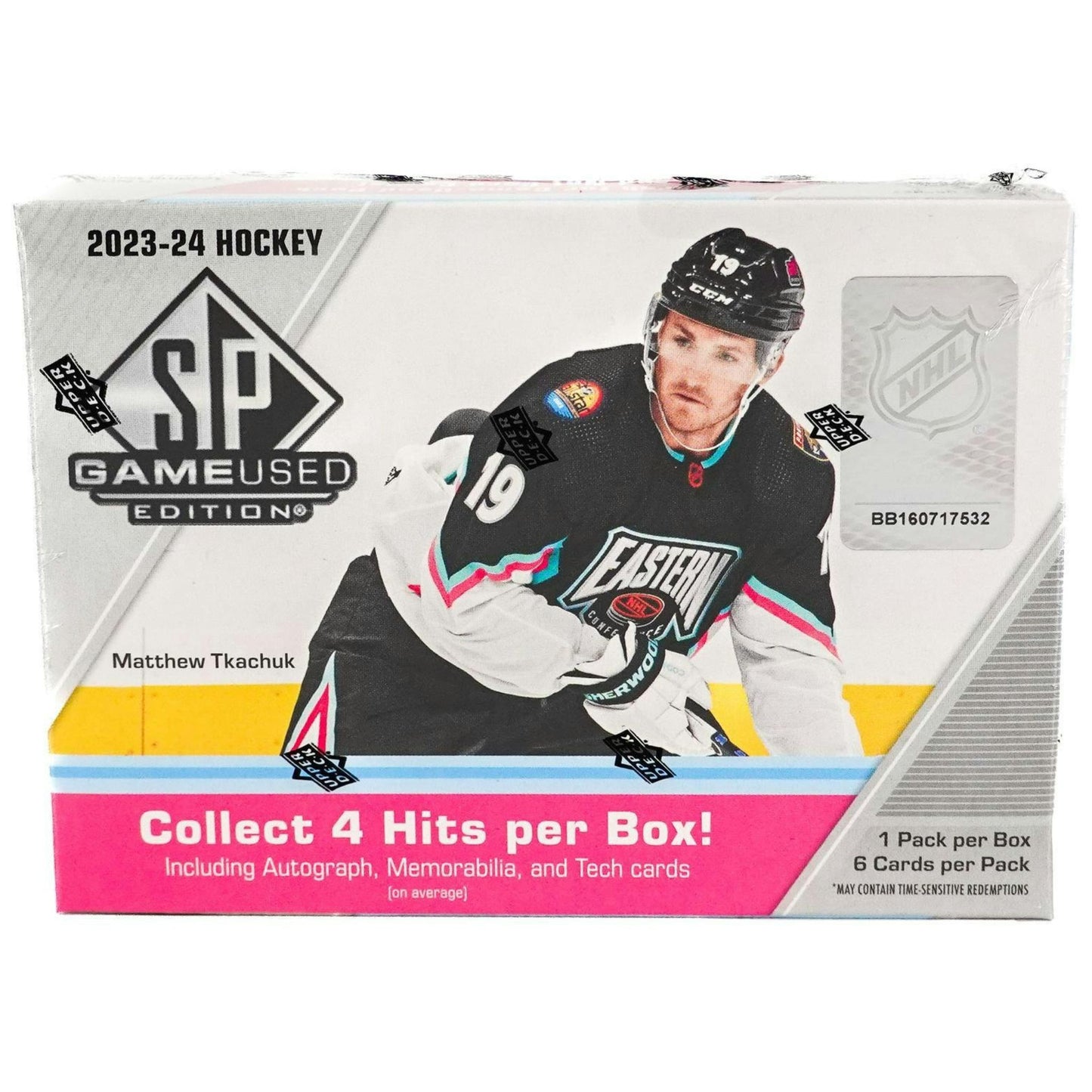 2023/24 Upper Deck SP Game Used Hockey Hobby Box - Trading Card Market