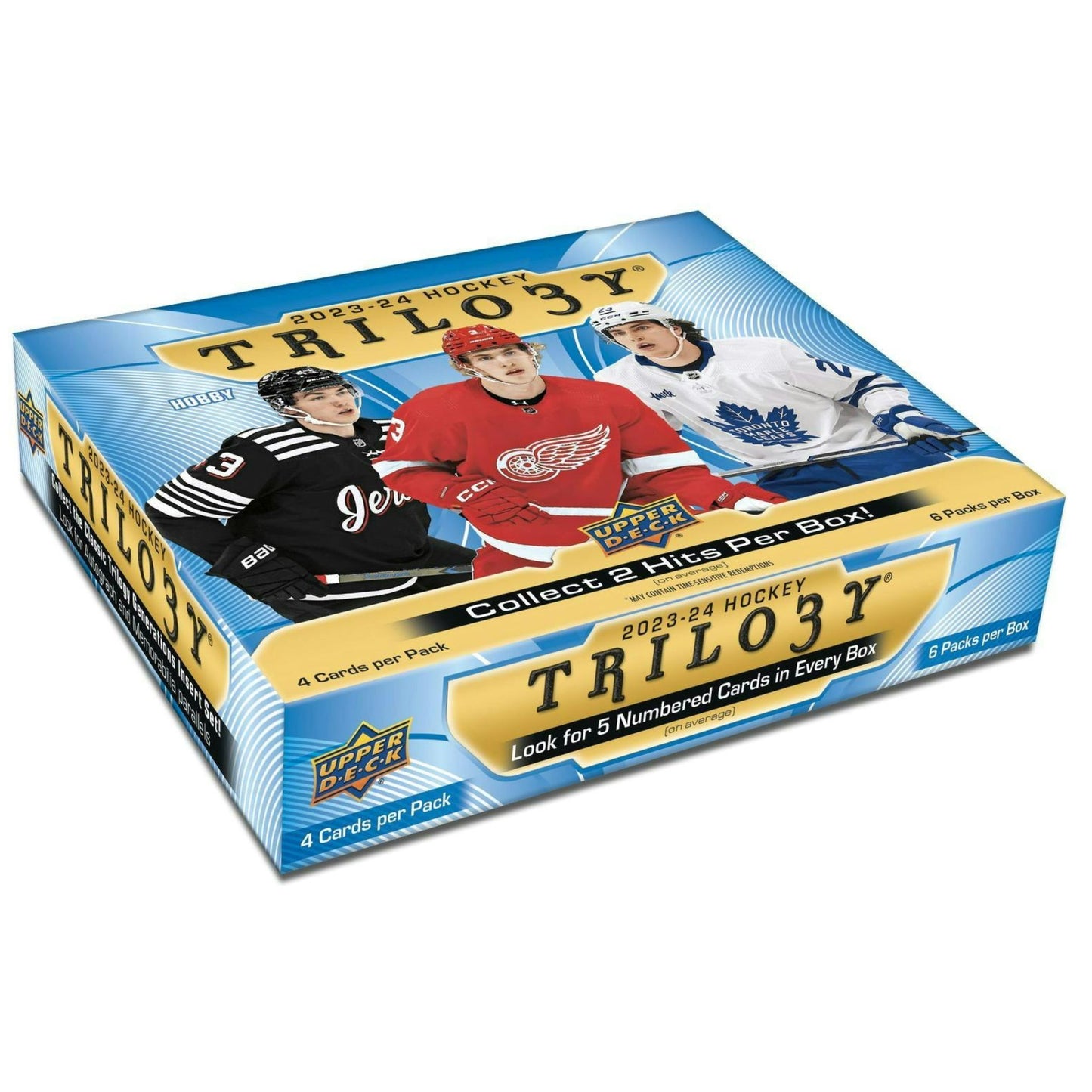 2023/24 Upper Deck Trilogy Hockey Hobby Box - Trading Card Market