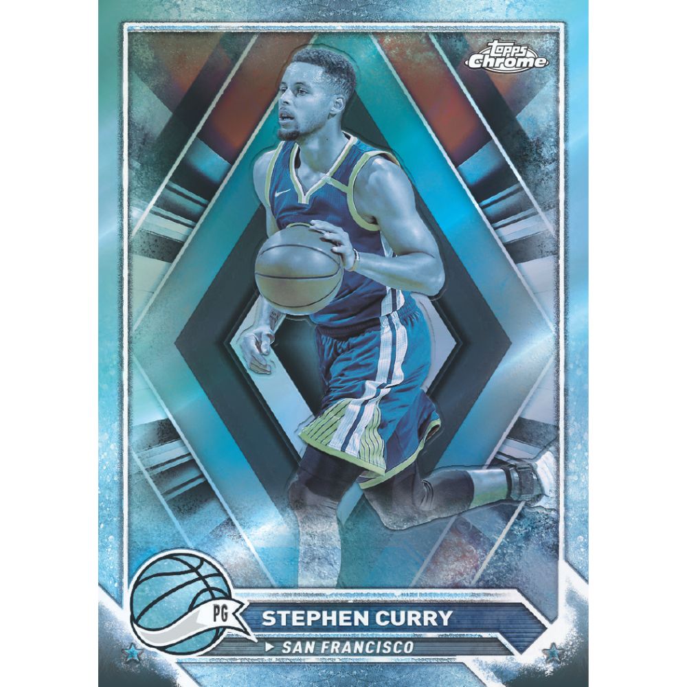 2023/24 Topps Chrome Basketball Cards - Stephen Curry
