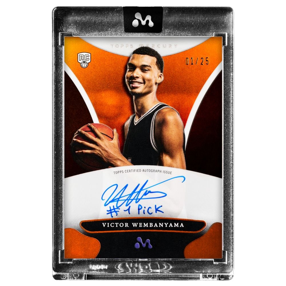 2023/24 Topps Mercury Victor Wembanyama Basketball Hobby Box - Trading Card Market