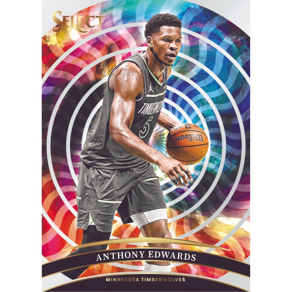 2024/25 Panini Select Basketball Cards - Anthony Edwards