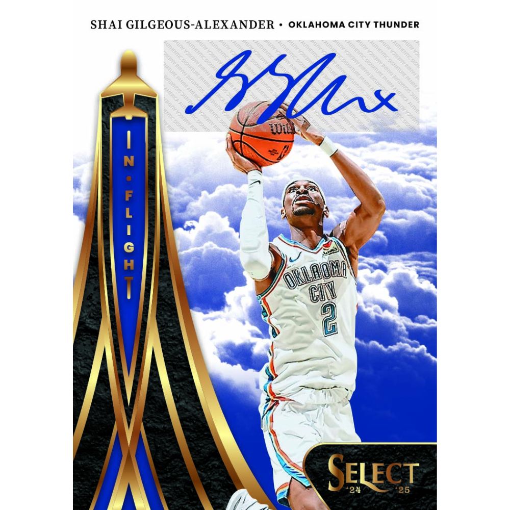 2024/25 Panini Select Basketball Cards - Shai Gilgeous-Alexander