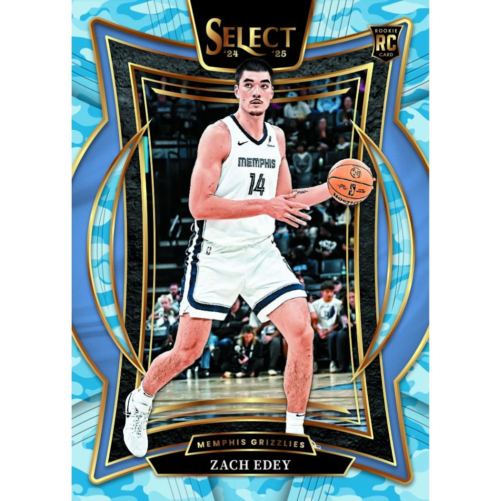 2024/25 Panini Select Basketball Cards - Zach Edey