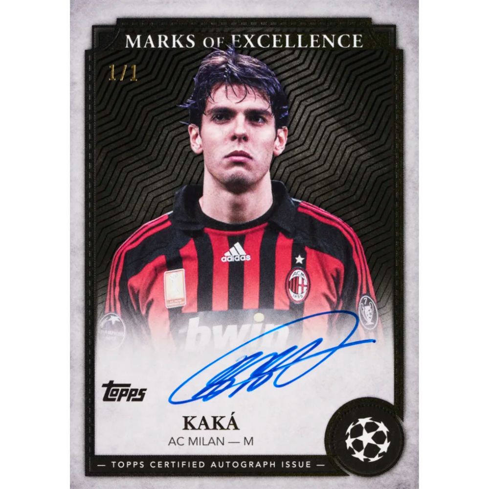 2024-25 Topps Finest Soccer Cards - Kaka