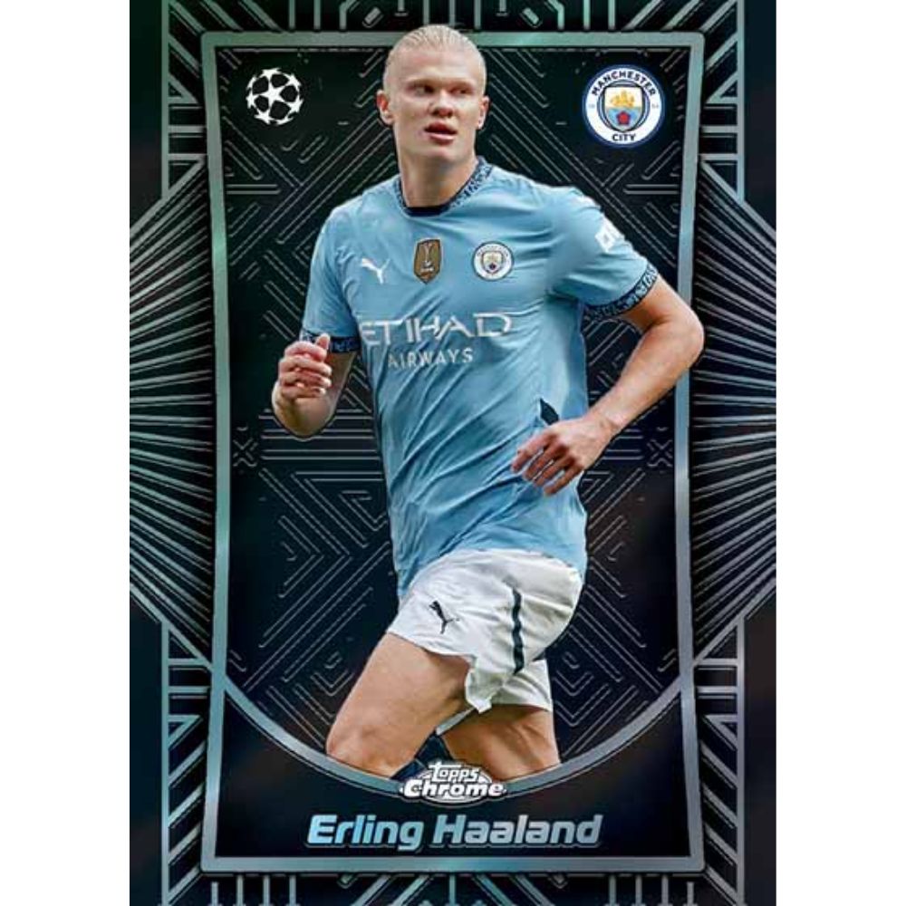 2024/25 Topps UEFA Club Competitions Chrome Soccer Blaster Box - Trading Card Market