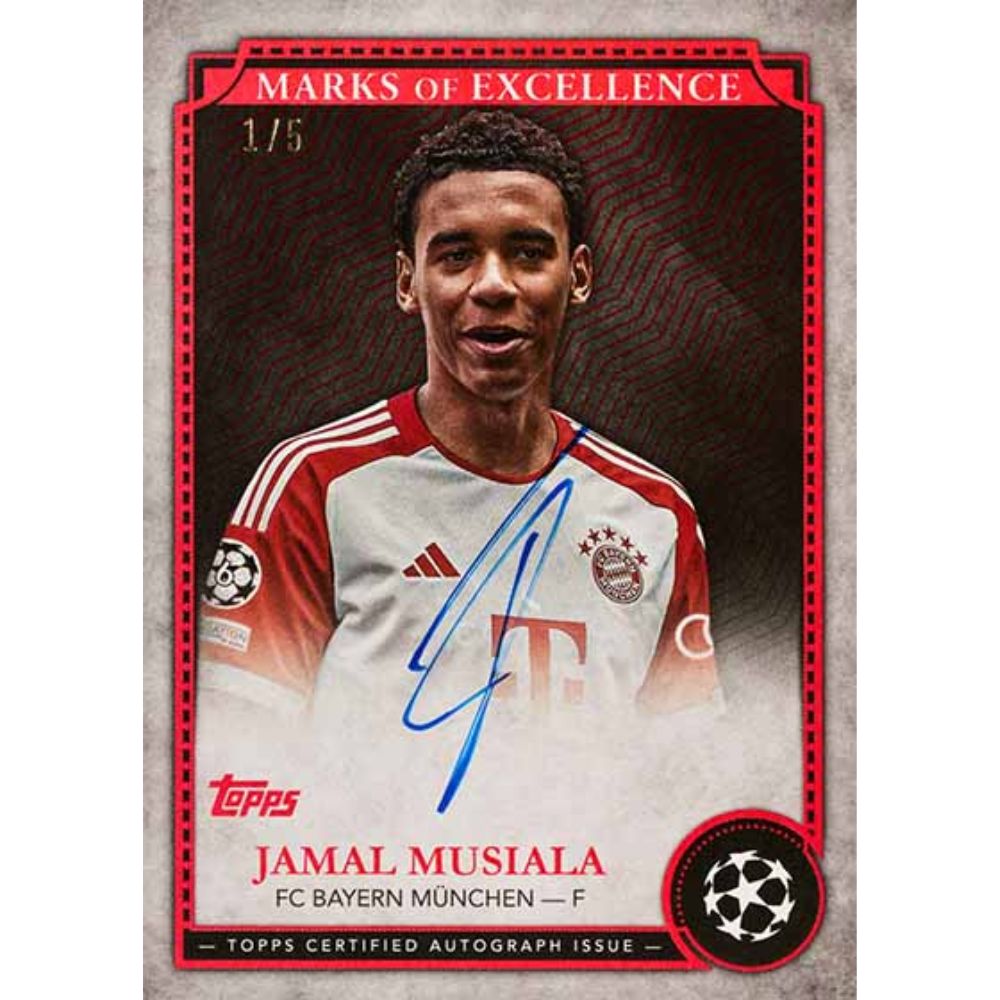 2024/25 Topps UEFA Club Competitions Chrome Soccer Blaster Box - Trading Card Market