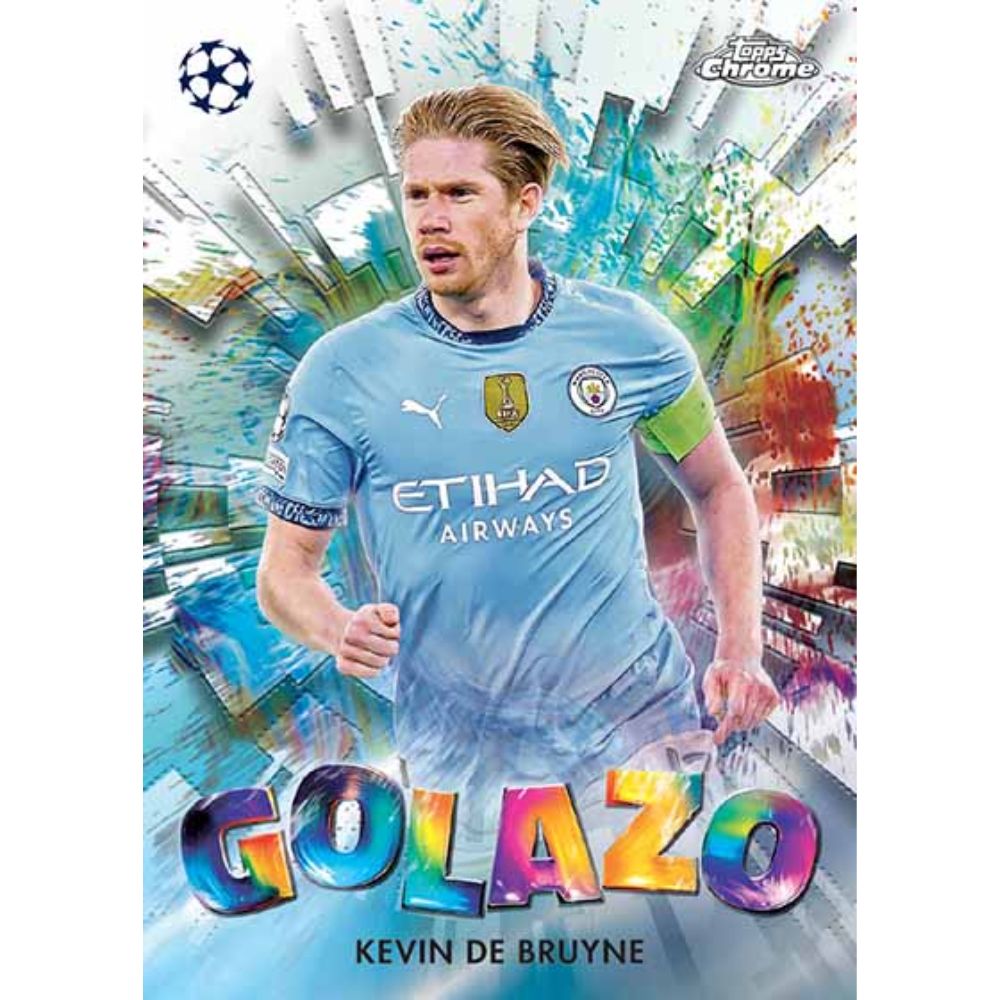 2024/25 Topps UEFA Club Competitions Chrome Soccer Blaster Box - Trading Card Market