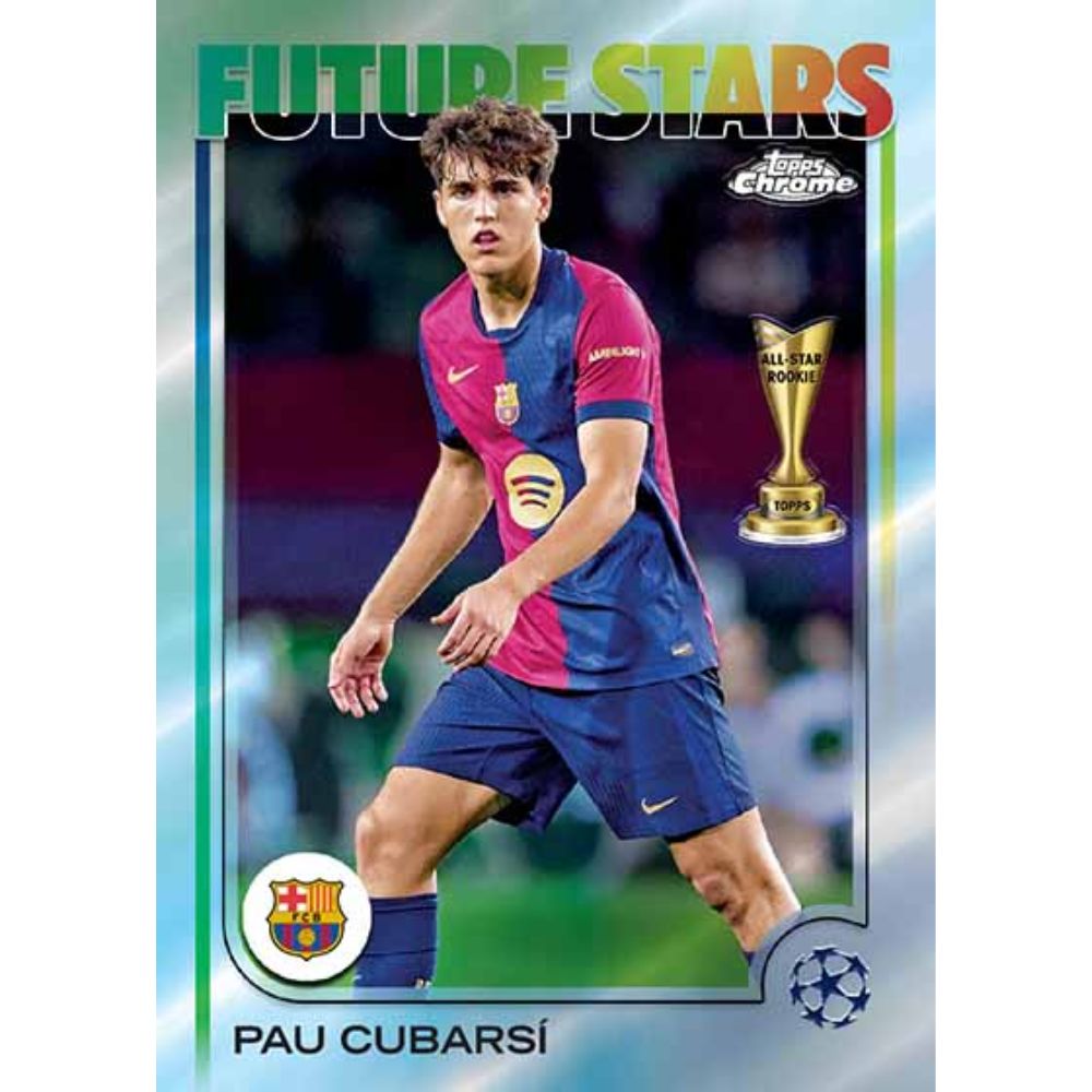 2024/25 Topps UEFA Club Competitions Chrome Soccer Blaster Box - Trading Card Market