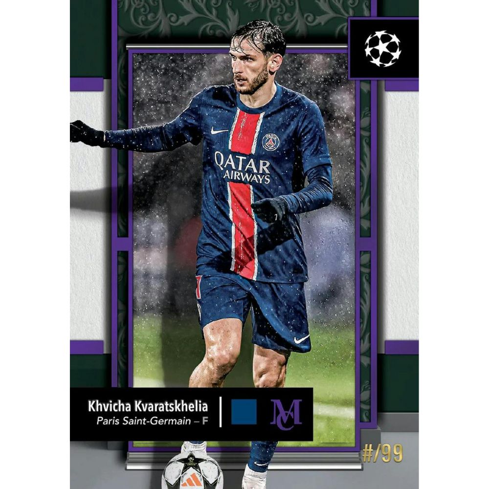 2024/25 Topps UEFA Club Competitions Museum Collection Soccer Hat Trick Box - Trading Card Market