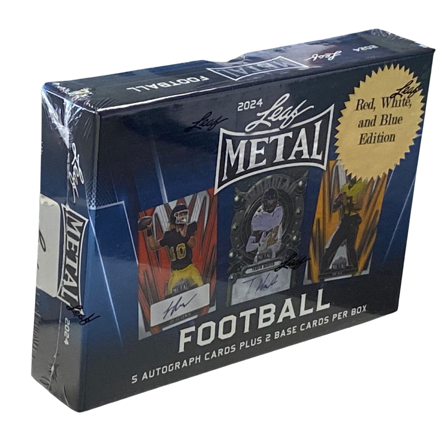 2024 Leaf Metal Football RWB Edition Hobby Box - Trading Card Market