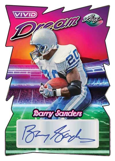 2024 Leaf Vivid Football Cards - Barry Sanders