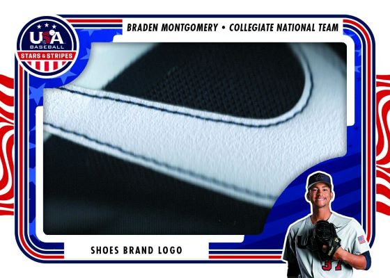 2024 Panini USA Stars & Stripes Baseball Cards - Braden Montgomery