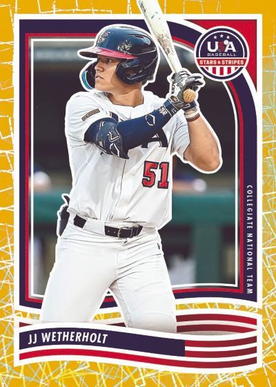 2024 Panini USA Stars & Stripes Baseball Cards - JJ Wetherholt
