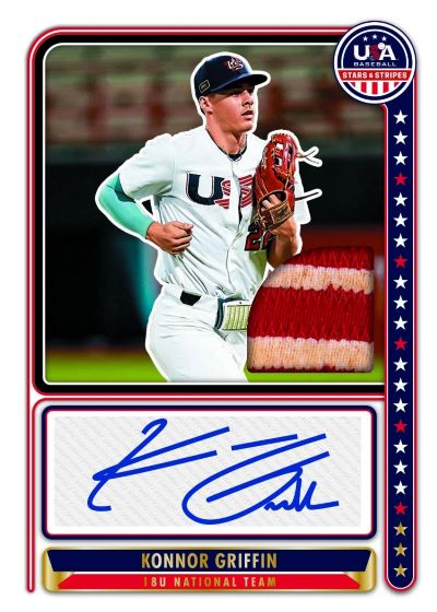 2024 Panini USA Stars & Stripes Baseball Cards - Konnor Griffin