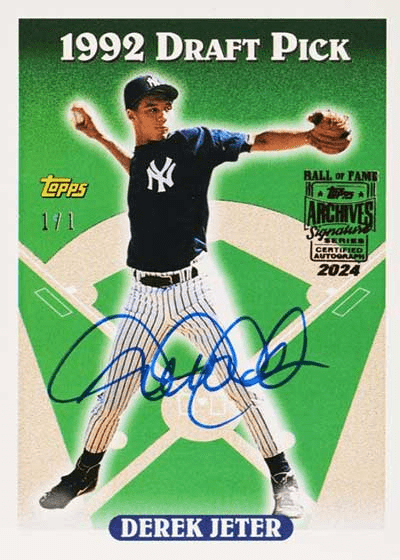 2024 Topps Archives Signature Series Retired Players Edition Baseball Hobby Box - Trading Card Market