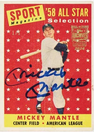 2024 Topps Archives Signature Series Retired Players Edition Baseball Hobby Box - Trading Card Market
