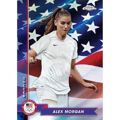2024 Topps Chrome US Olympic & Paralympic Hopefuls Cards - Alex Morgan