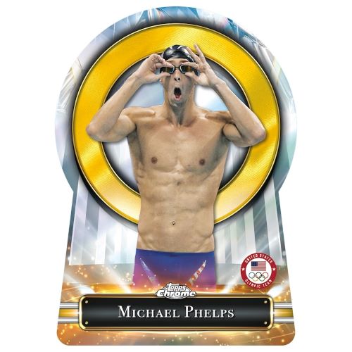 2024 Topps Chrome US Olympic & Paralympic Hopefuls Cards - Michael Phelps