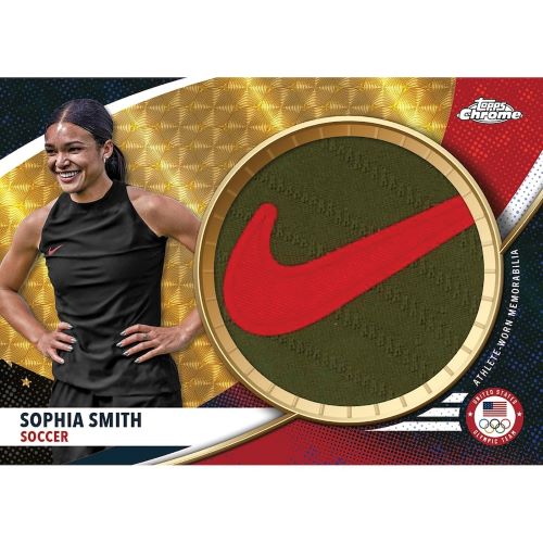 2024 Topps Chrome US Olympic & Paralympic Hopefuls Cards - Sophia Smith