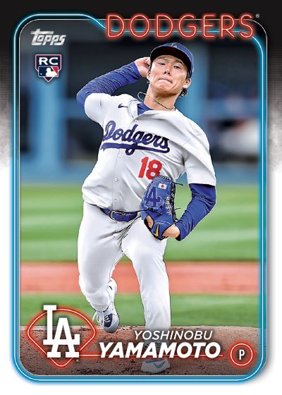 2024 Topps Series 2 Baseball Hobby Jumbo Cards - Yoshinobu Yamamoto