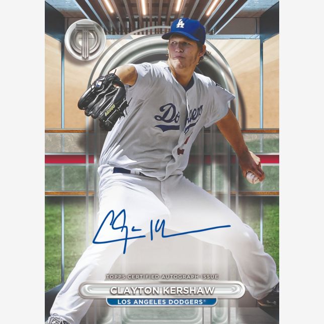 2024 Topps Tribute Baseball Cards-Clayton Kershaw