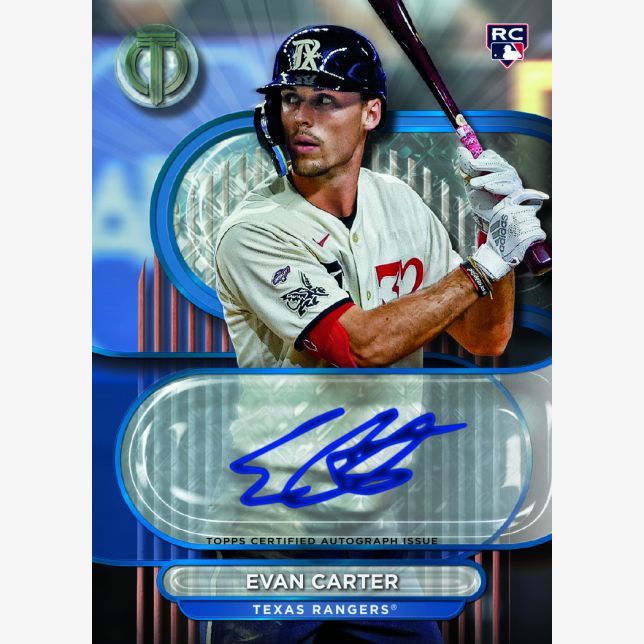 2024 Topps Tribute Baseball Cards-Evan Carter