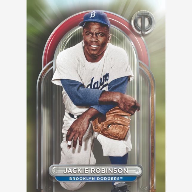 2024 Topps Tribute Baseball Cards-Jackie Robinson