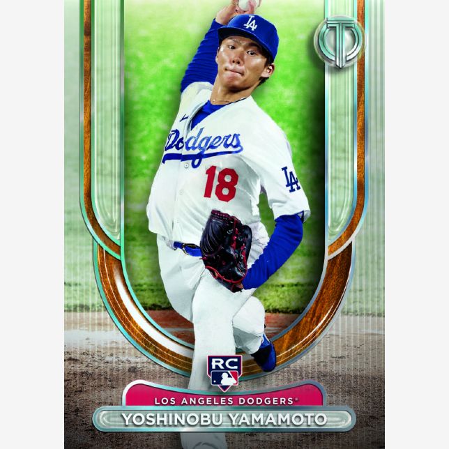 2024 Topps Tribute Baseball Cards-Yoshinobu Yamamoto