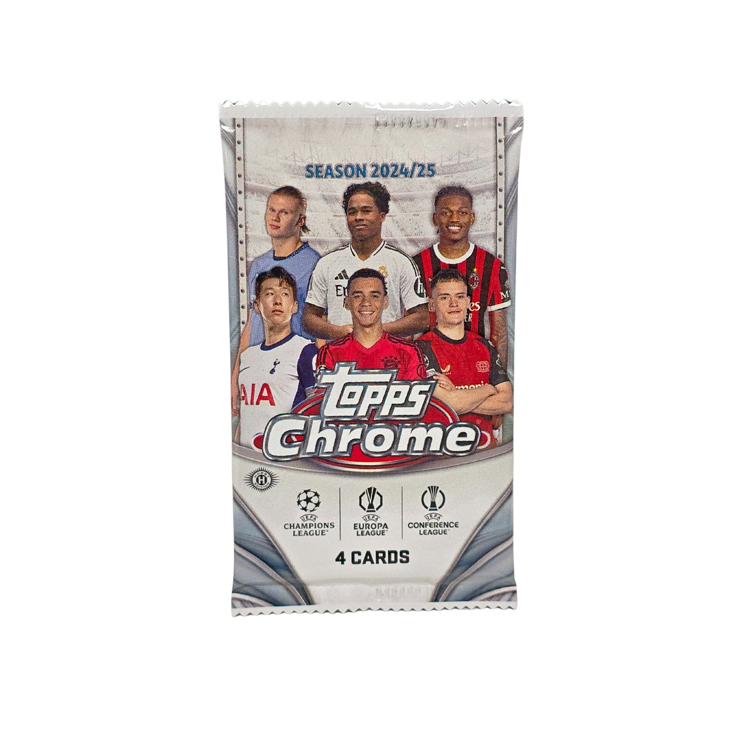 2024/25 Topps UEFA Club Competitions Chrome Soccer Hobby Pack - Trading Card Market