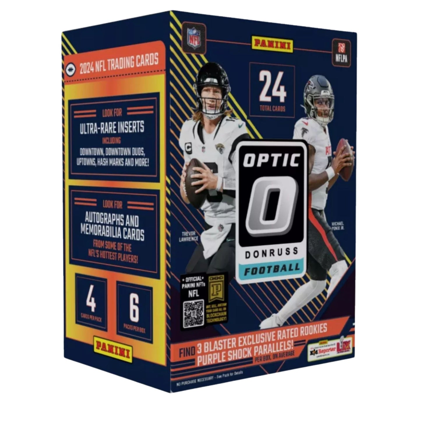 2024 Donruss Optic Football Blaster Box - Trading Card Market
