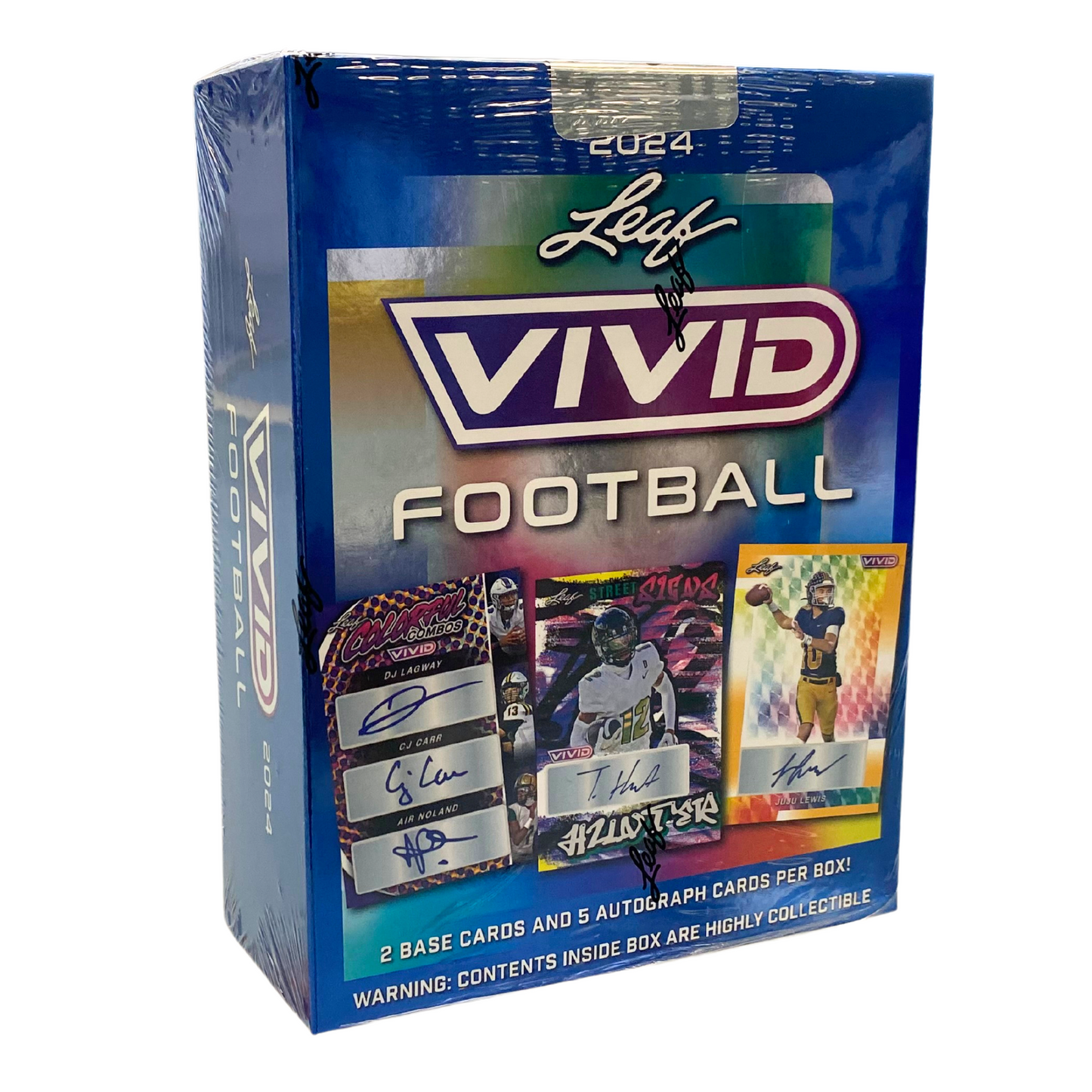 2024 Leaf Vivid Football Hobby Box\