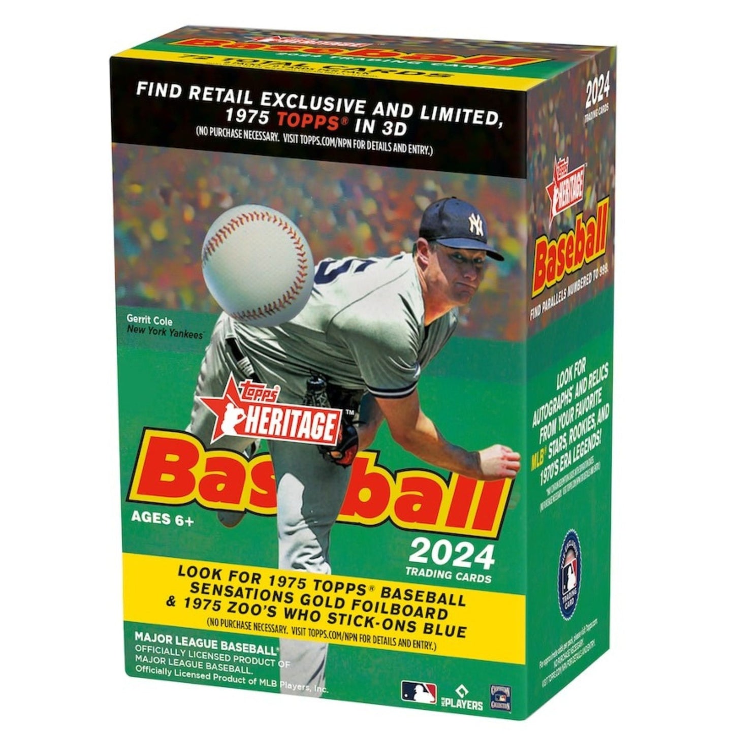 2024 Topps Heritage Baseball Blaster Box - Trading Card Market