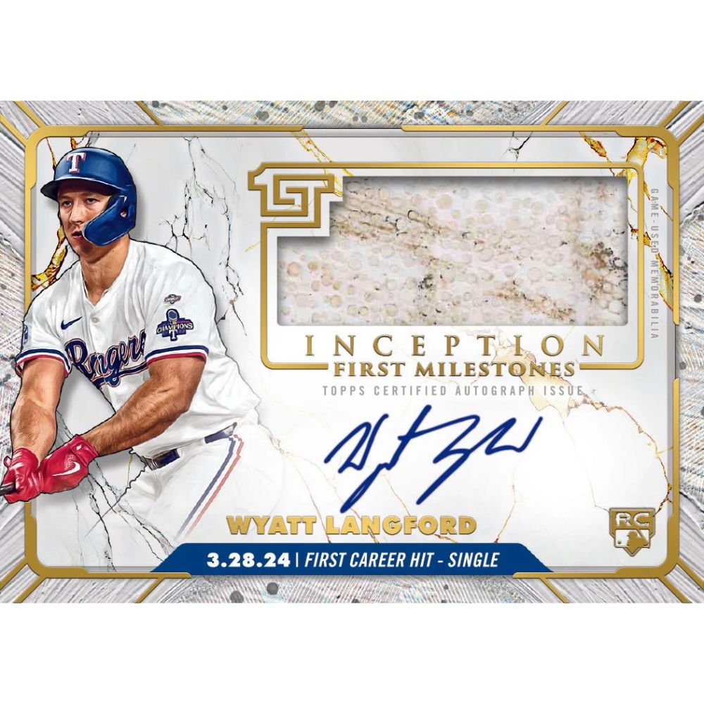 2024 Topps Inception Baseball Hobby Box - Trading Card Market