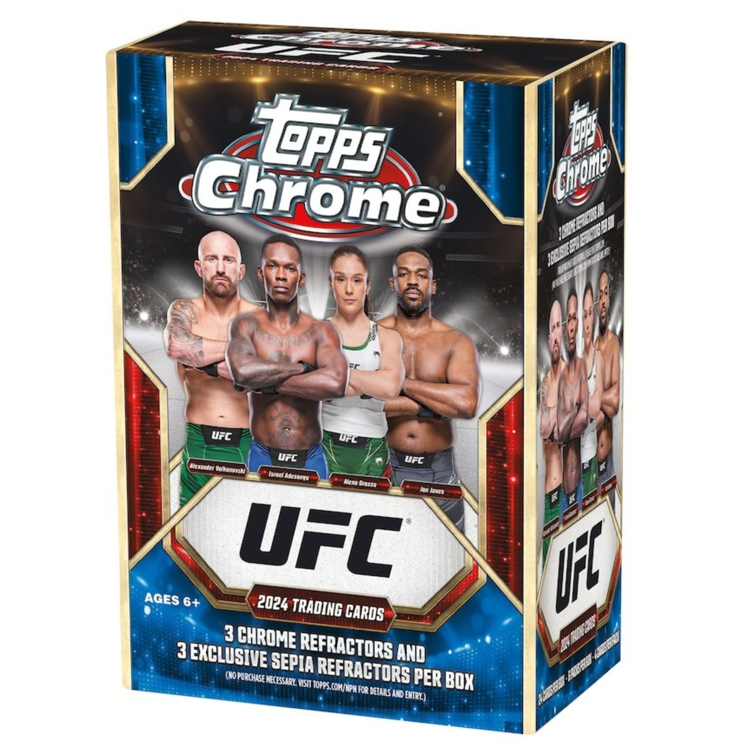 2024 Topps Chrome UFC Blaster Box - Trading Card Market