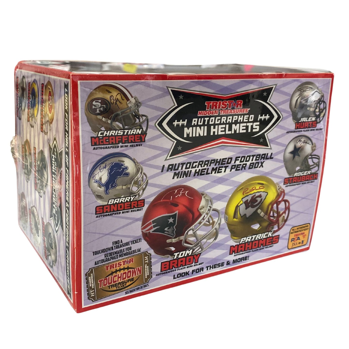 2024 TriStar Hidden Treasures Autographed Football Mini Helmet Hobby Box - Trading Card Market