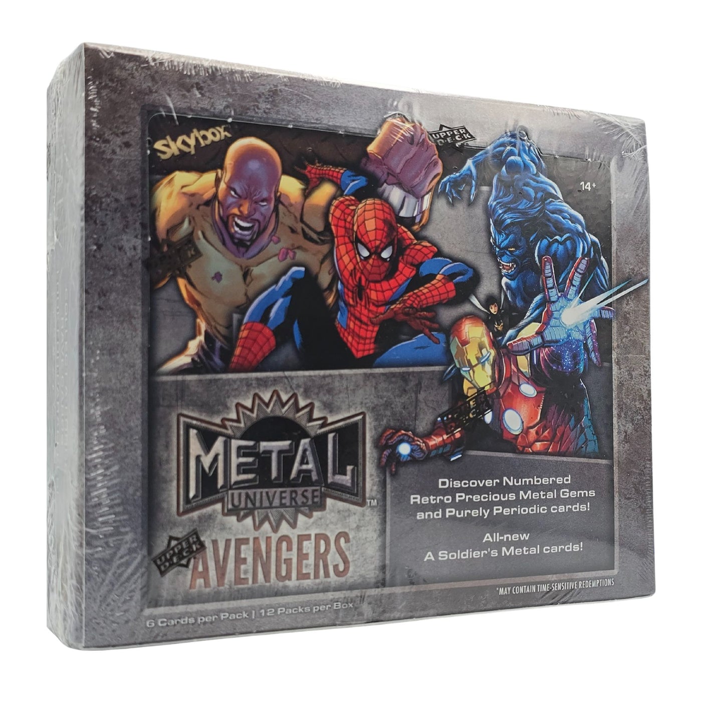 2024 Upper Deck Marvel Avengers Metal Universe Hobby Box - Trading Card Market