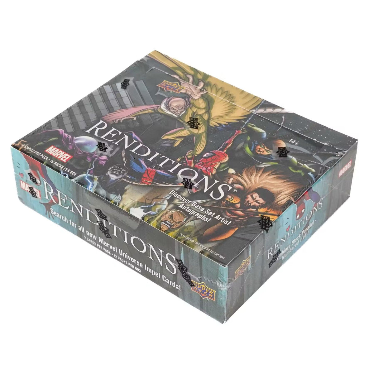 2024 Upper Deck Renditions Spiderman Hobby Box - Trading Card Market