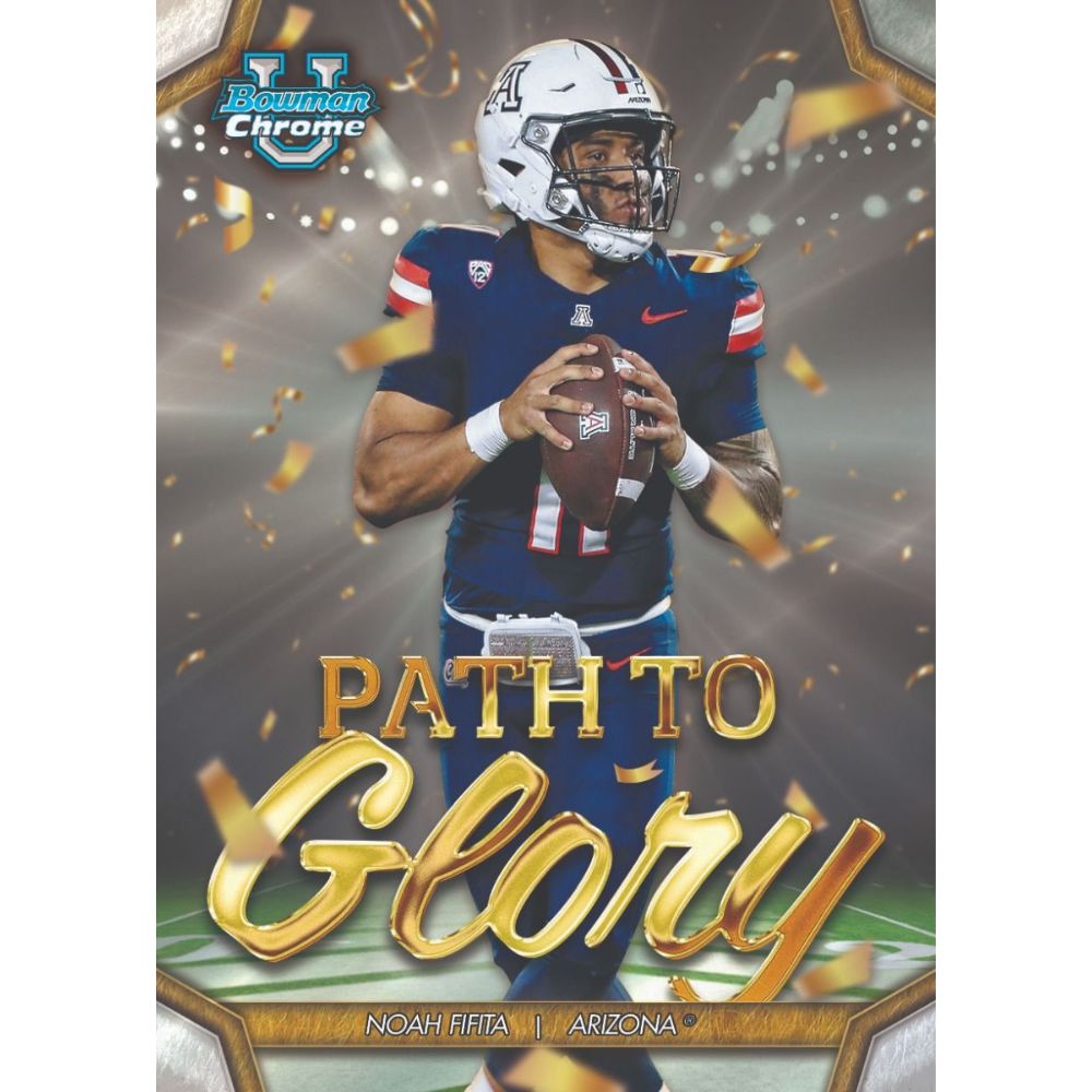 2024 Bowman Chrome University Football Monster Box - Trading Card Market