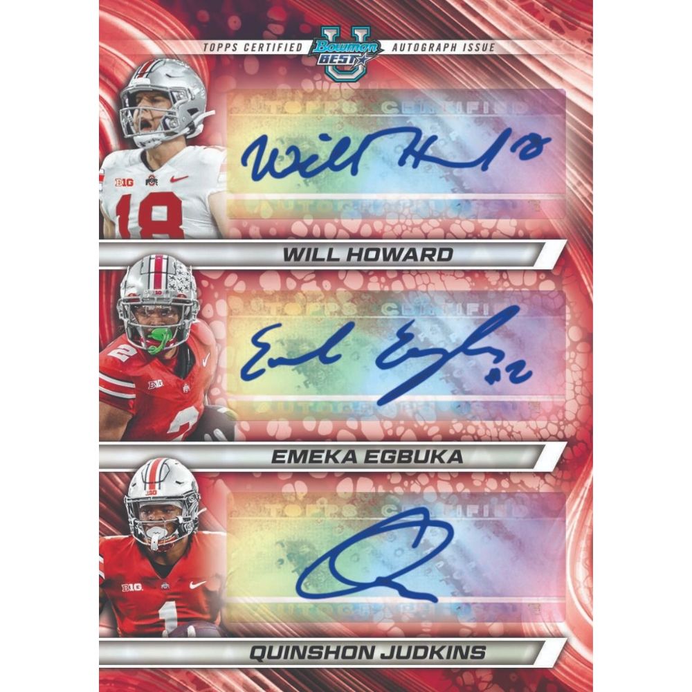2024 Bowman University Best Football Hobby Box - Trading Card Market