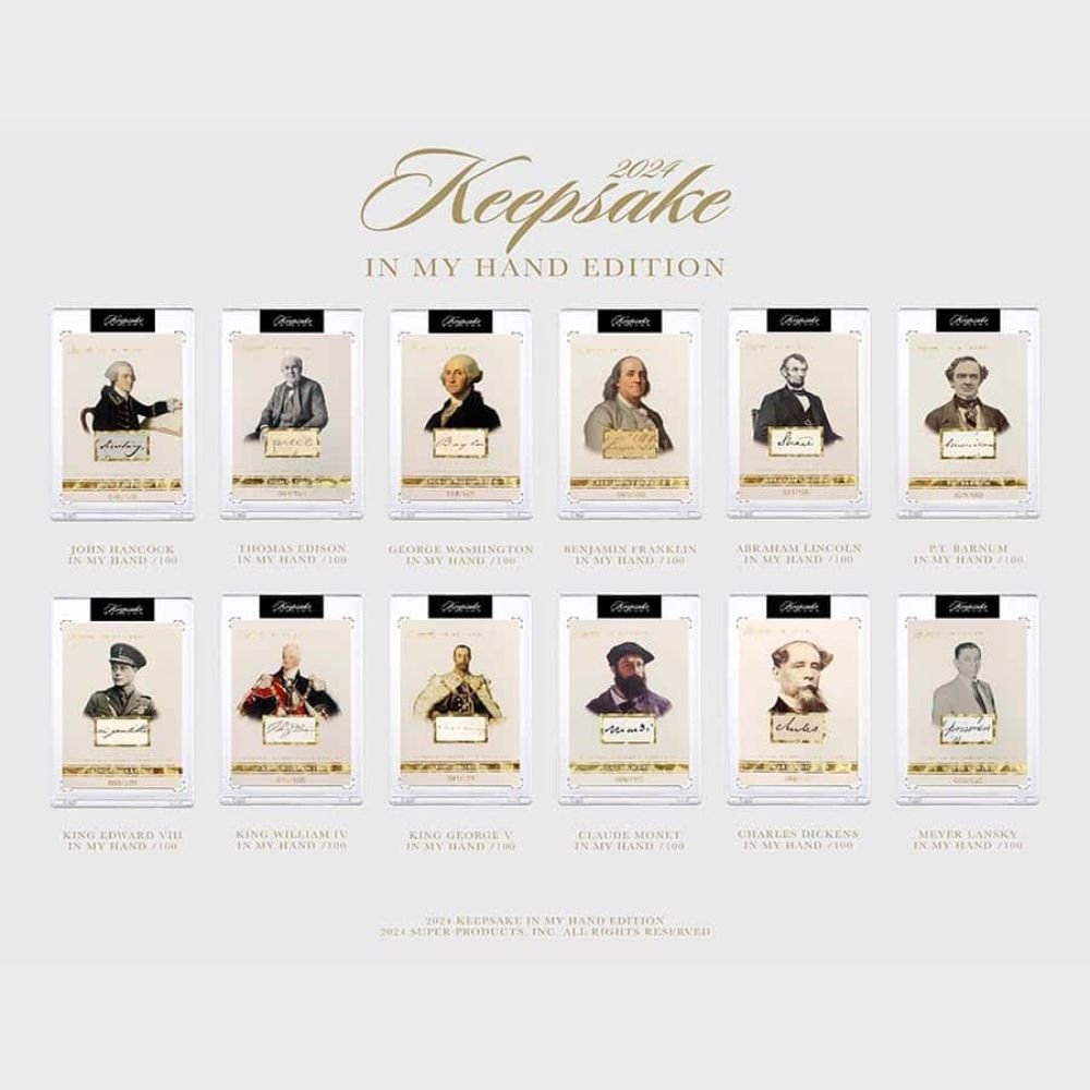 2024 Keepsake In My Hand Edition Hobby Box - Trading Card Market