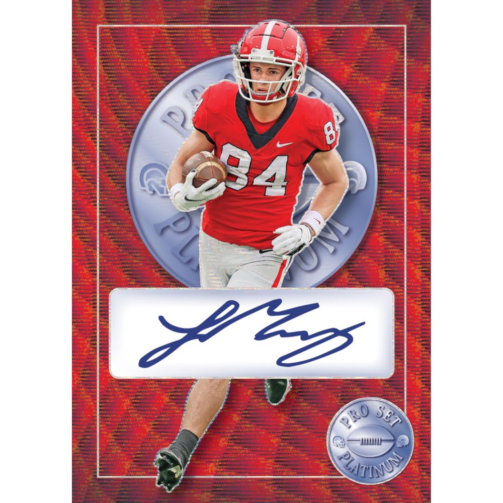 2024 Leaf Pro Set Metal Football Cards - Platinum Sales