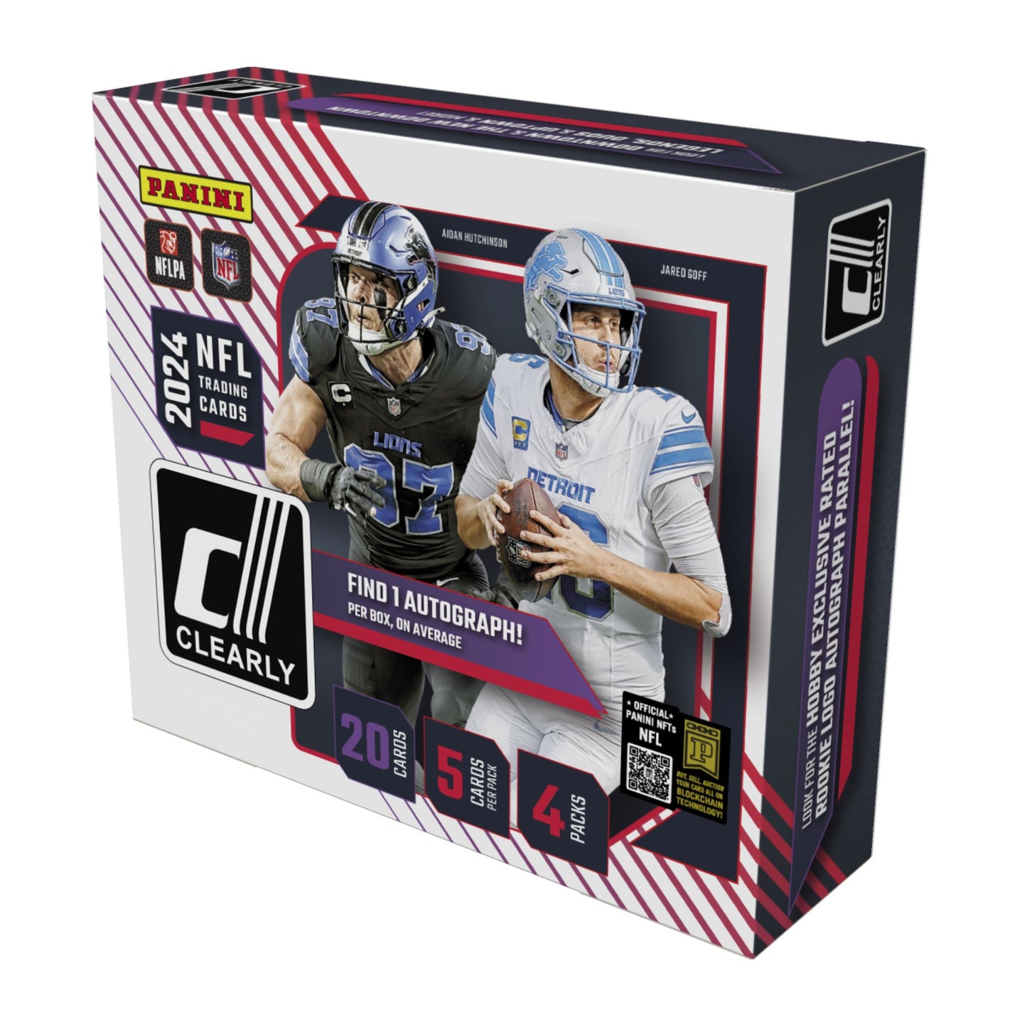 2024 Panini Clearly Donruss Football Hobby Box