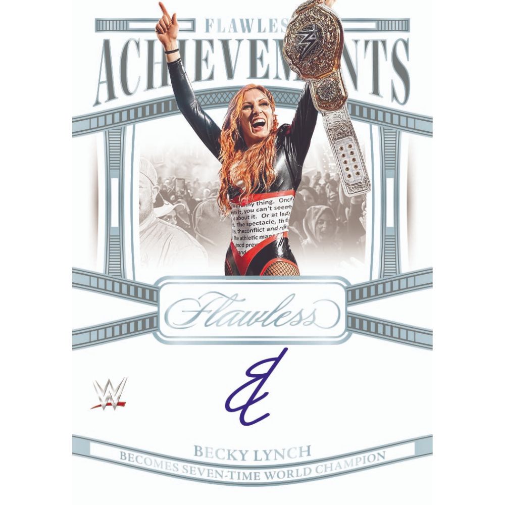 2024 Panini Flawless WWE Cards - Becky Lynch