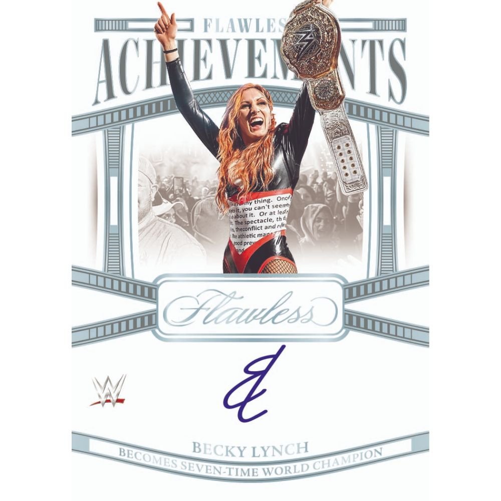 2024 Panini Flawless WWE Hobby Box - Trading Card Market