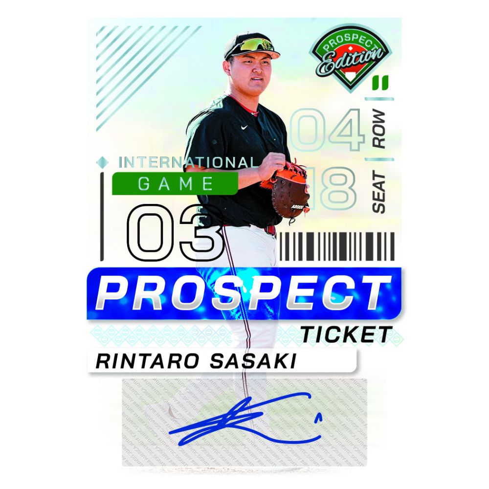 2024 Panini Prospect Edition Baseball Cards - Rintaro Sasaki