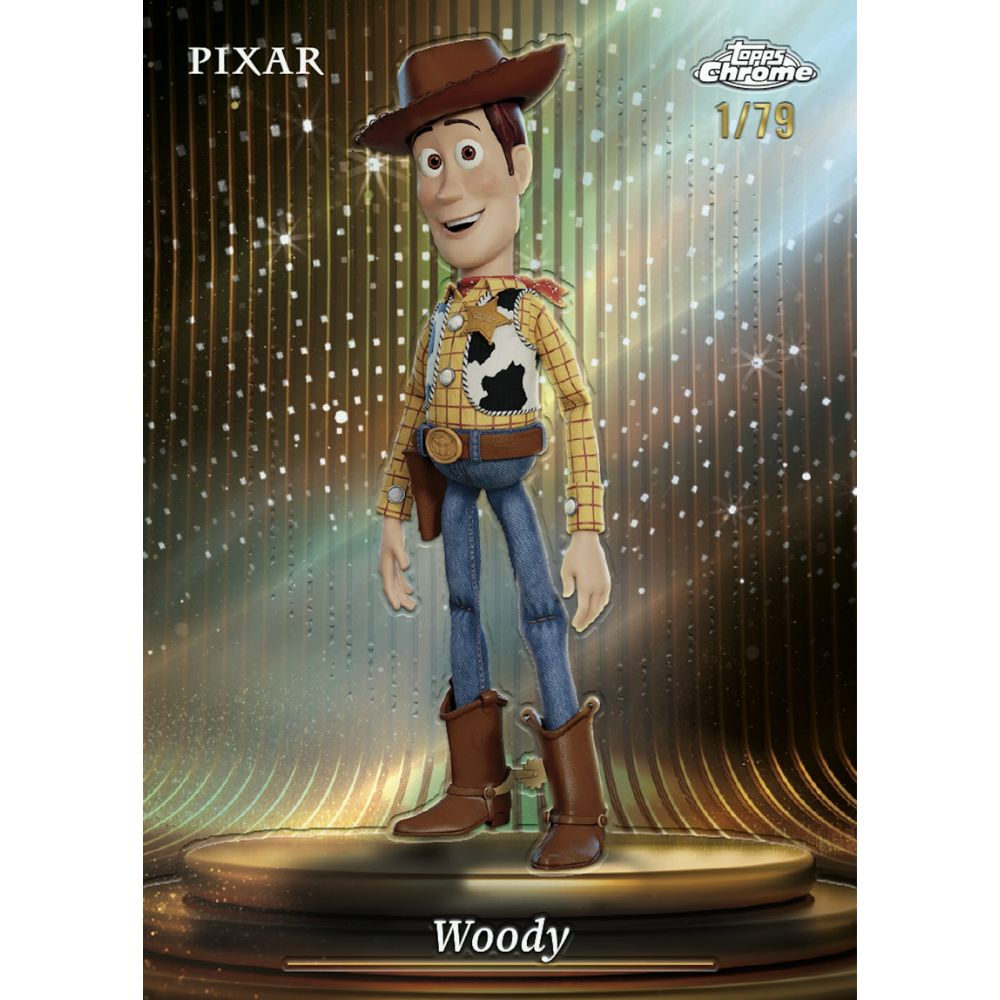 2024 Topps Chrome Disney Cards-Woody