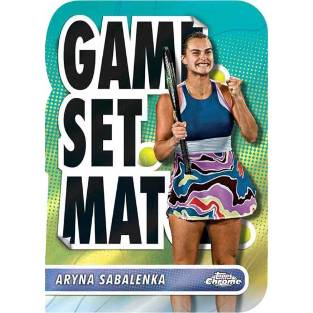 2024 Topps Chrome Tennis Cards - Aryna Sabalenka
