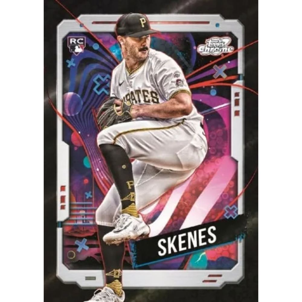 2024 Topps Cosmic Chrome Baseball Cards-Skenes