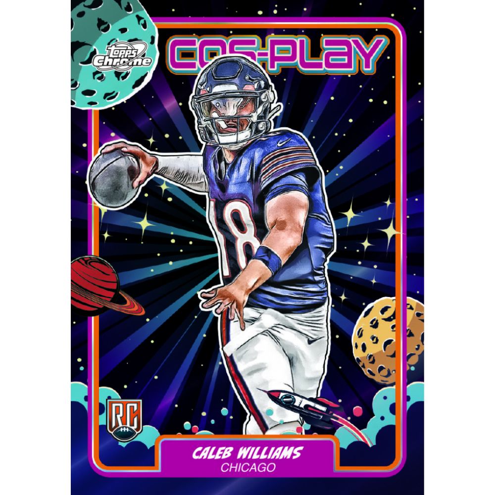 2024 Topps Cosmic Chrome Football Cards - Caleb Williams