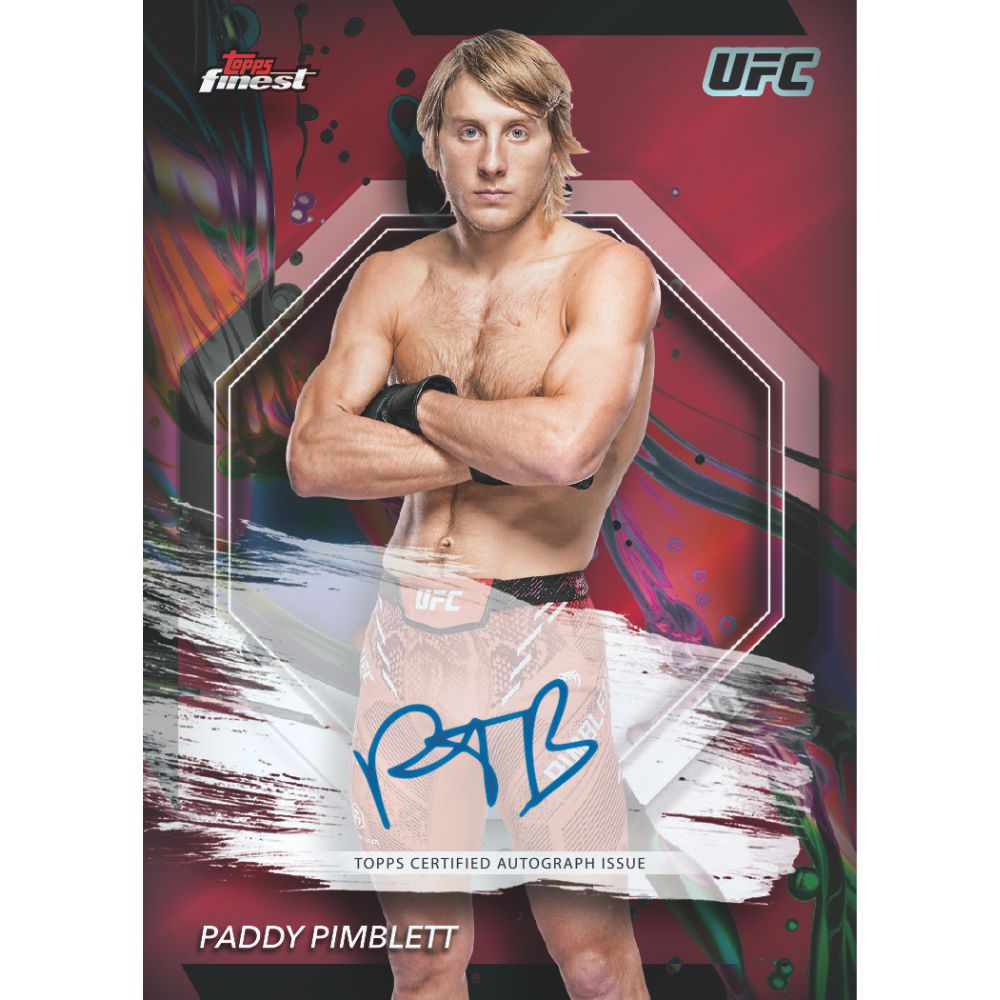 2024 Topps Finest UFC Blaster Box - Trading Card Market